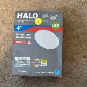 Halo LED Slim Downlight with Selectable Colors